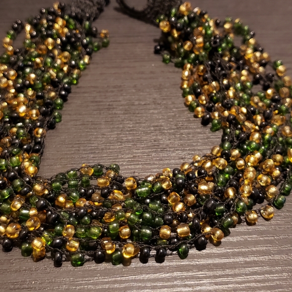 African necklace. Choker style. - Picture 2 of 2